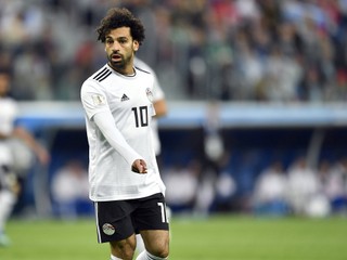 Najväčšia hviezda Egypťanov Mohamed Salah.