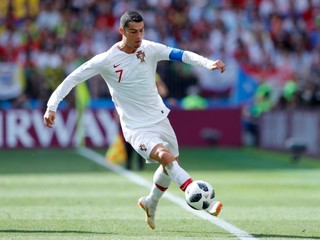 Najväčšia hviezda a kapitán Portugalska Cristiano Ronaldo.