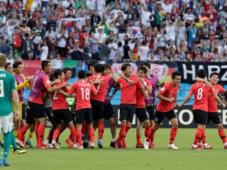 Južná Kórea porazila Nemecko 2:0 - MS vo futbale 2018 - Online