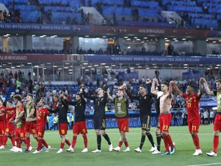 Belgickí futbalisti vyhrali základnú skupinu.