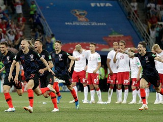 Chorváti zvládli penaltový rozstrel, vyradili Dánsko
