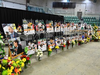 Obete tragickej dopravnej nehody tímu Humboldt Broncos.