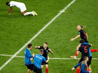 Chorváti otočili zápas s Anglickom a o titul majstra sveta zabojujú proti Francúzsku