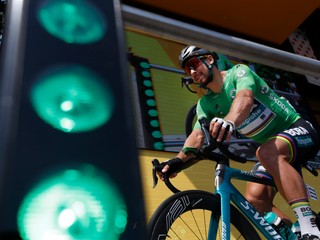 Peter Sagan na štarte 7. etapy na Tour de France 2018.