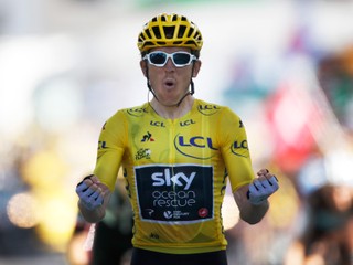 Geraint Thomas vyhral 12. etapu na Tour de France 2018.