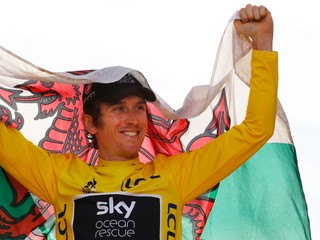 Geraint Thomas vyhral Tour de France 2018.