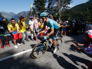 Michael Valgren počas Tour de France 2018.
