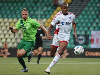 Zo zápasu AS Trenčín - Olimpija Ľubľana 2. predkole Ligy majstrov 2016/2017.