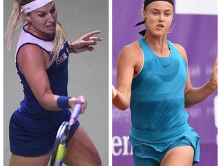 V utorok sa na US Open predstavia Dominika Cibulková (vpravo) a Karolína Schmiedlová.