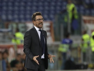 Eusebio Di Francesco, tréner AS Rím.