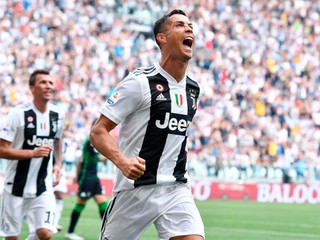 Cristiano Ronaldo dal svoje prvé dva ligové góly v Juventuse.