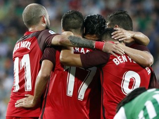 Futbalisti FC Sevilla.