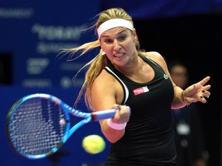 Dominika Cibulková na turnaji v Tokiu.