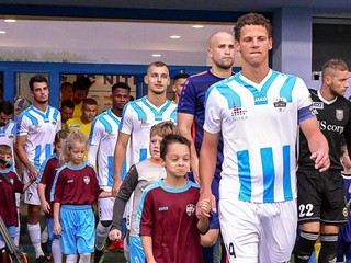 Víťazný gól strelil kapitán Miloš Šimončič. 