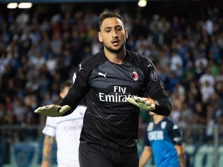 Gianluigi Donnarumma, brankár AC Miláno.