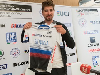 Peter Sagan pred MS v cyklistike 2018.