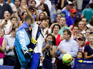 Japonský tenista Jošihito Nišioka.