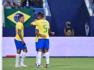 Brazília uspela na trávniku Saudskej Arábie.