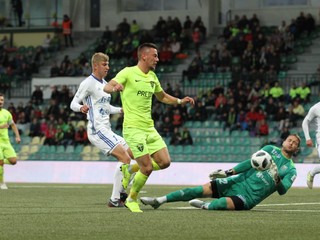 Tréner MŠK Jaroslav Kentoš po zápase povedal, že po druhom góle jeho mužstvo prestalo hrať.