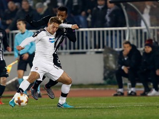 Patrik Hrošovský v drese Viktorie Plzeň.