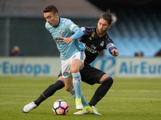 Iago Aspas (vľavo) na ilustračnej fotografii.