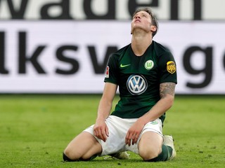 Wout Weghorst z tímu VfL Wolfsburg.