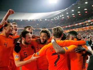 Holandsko oslavuje dôležité víťazstvo.