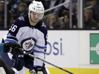 Marko Daňo v drese klubu Winnipeg Jets.