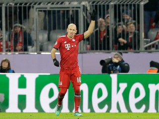 Holandský futbalový krídelník Arjen Robben.