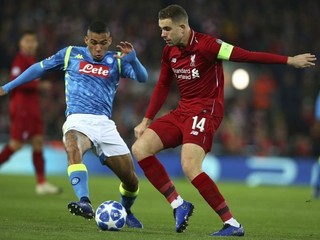 ONLINE: FC Liverpool porazil SSC Neapol (Liga majstrov 2018/2019, Marek Hamšík)