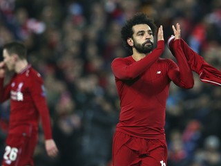 Mohamed Salah posunul Liverpool do osemfinále Ligy majstrov.