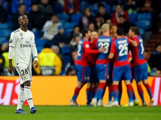 Momentka zo zápasu Real Madrid - CSKA Moskva.