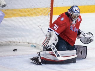 Jakub Štěpánek, brankár HC Slovan Bratislava.
