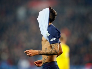 Angel Di Maria v zápase proti Nantes - ilustračná fotografia.