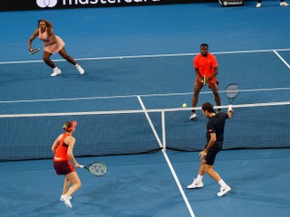Federer a Serena si po prvý raz zahrali proti sebe. Tešil sa Švajčiar
