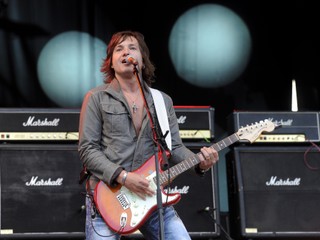 Spevák skupiny Tublatanka Martin Ďurinda.