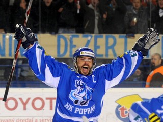 Arne Kroták v drese Popradu.