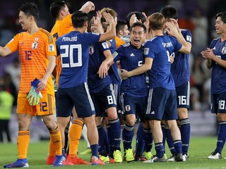 Futbalisti Japonska.