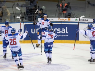 Slovenskí hokejisti (ilustračná fotografia).