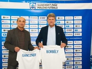 Noví tréneri reprezentácie Slovenska v malom futbale Peter Ganczner a Ladislav Borbély.