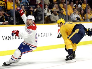 Tomáš Tatar (vľavo) v drese Montreal Canadiens.