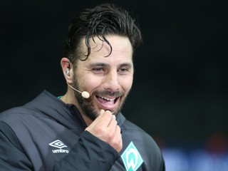 Na snímke futbalista Claudio Pizarro z Werderu Brémy.