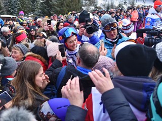 Vlhová vyhrala obrovský slalom na Európskom pohári v Jasnej