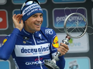 Český cyklista Štybar vyhral prestížnu klasiku Omloop Het Nieuwsblad