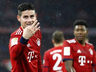Bayern si neuplatní opciu na Jamesa Rodrigueza