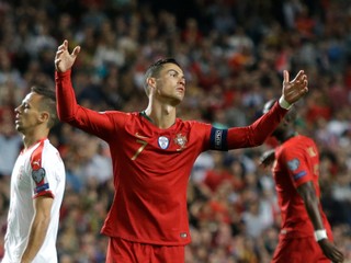 Ronaldo sa zranil, Portugalsko nezvíťazilo nad Srbskom