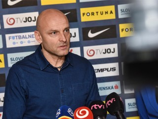 Na snímke tréner slovenskej futbalovej reprezentácie do 21 rokov Adrian Guľa.