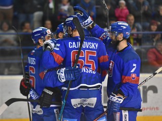 Slovenskí hokejisti vysoko vyhrali v príprave na MS nad Britmi