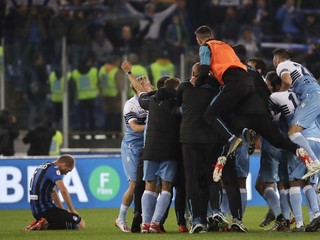 Lazio Rím zdolalo Atalantu Bergamo vo finále Talianskeho pohára.