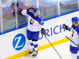 Libor Hudáček v zápase Slovensko - Francúzsko na MS v hokeji 2019.